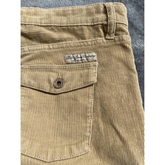 Polo Jeans Co Ralph Lauren Corduroy Pants Womens 8 Tan Bootcut Stretch Zip Y2K - Picture 8 of 10